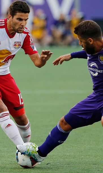 Orlando City scores in 2nd half to draw with New York Red Bulls